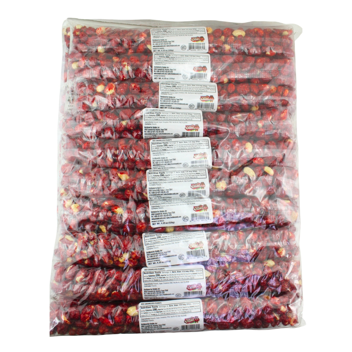 Las Ollas Garapiñados Rojo Tubo 10/4.23 oz.