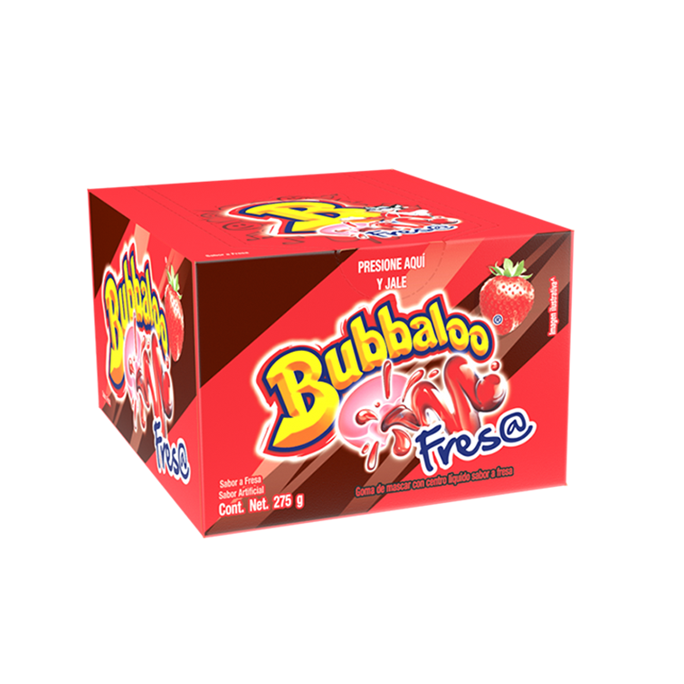 Bubaloo Fresa 1/47 ct.