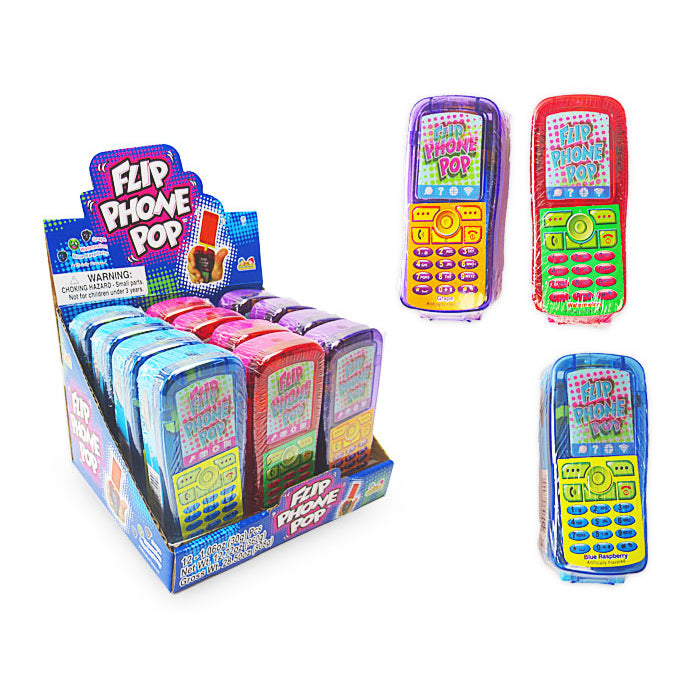 KIDSMANIA FLIP PHONE POP BY KEDAKE INC, MEXICAN CANDY SHOP