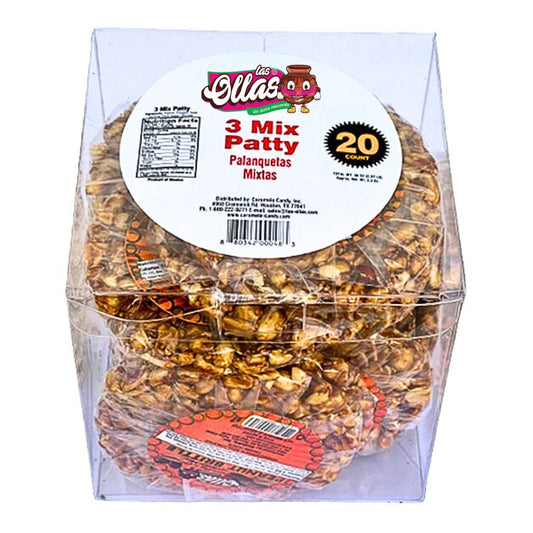 Las Ollas Jar 3 mix patty 20/2.46 oz.