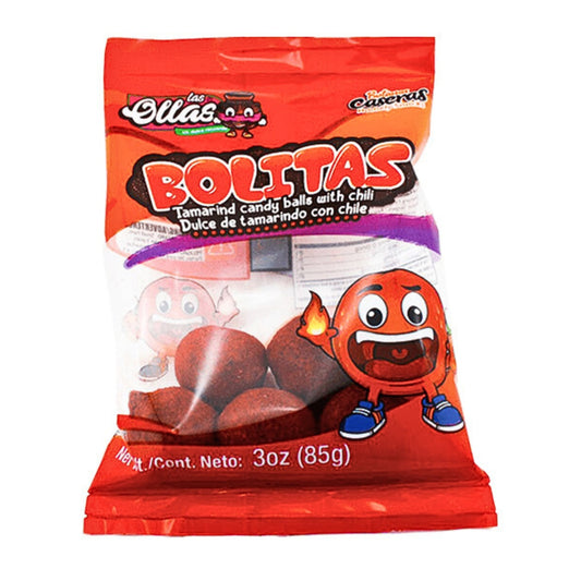 Las Ollas Starp Bolitas de Tamarindo con Chile 12/3 oz