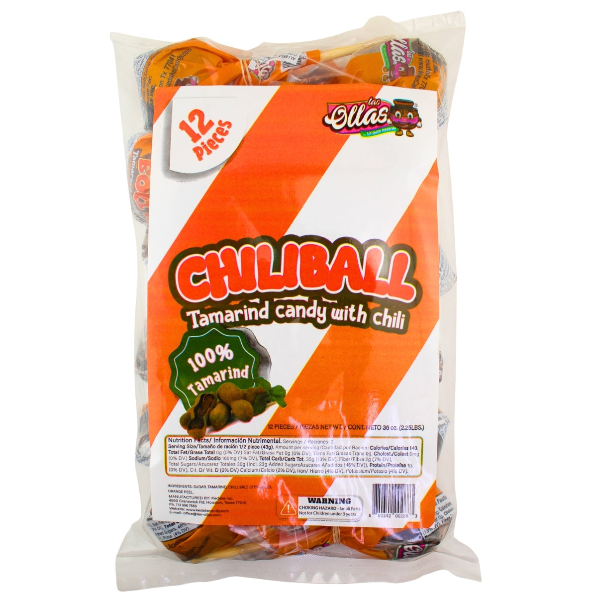 Las Ollas Chiliball 12/3 oz.