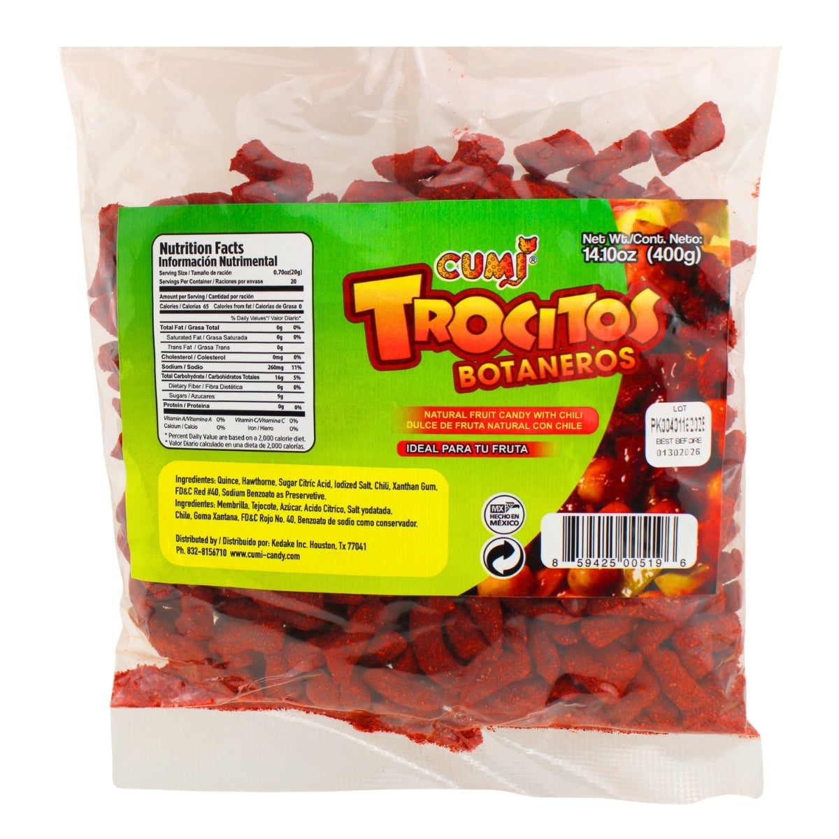 CUMI Trocitos Botaneros 20/14.1 oz.