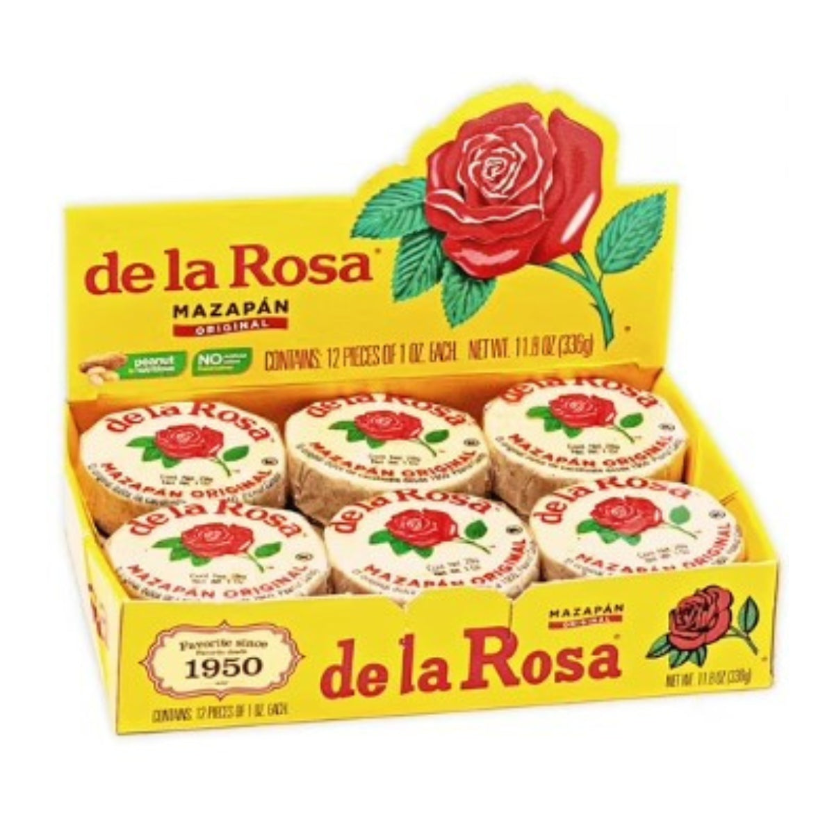 De la Rosa Marzipan 1/12 ct.