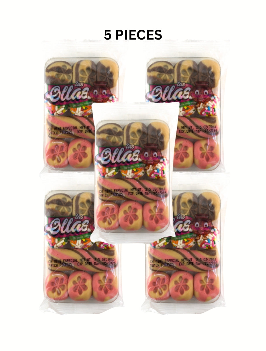 Las Ollas Mini Surtido 5/2.5 oz.