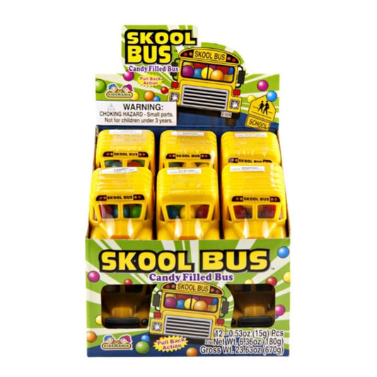 Kidsmania Skool Bus 1/12 ct.