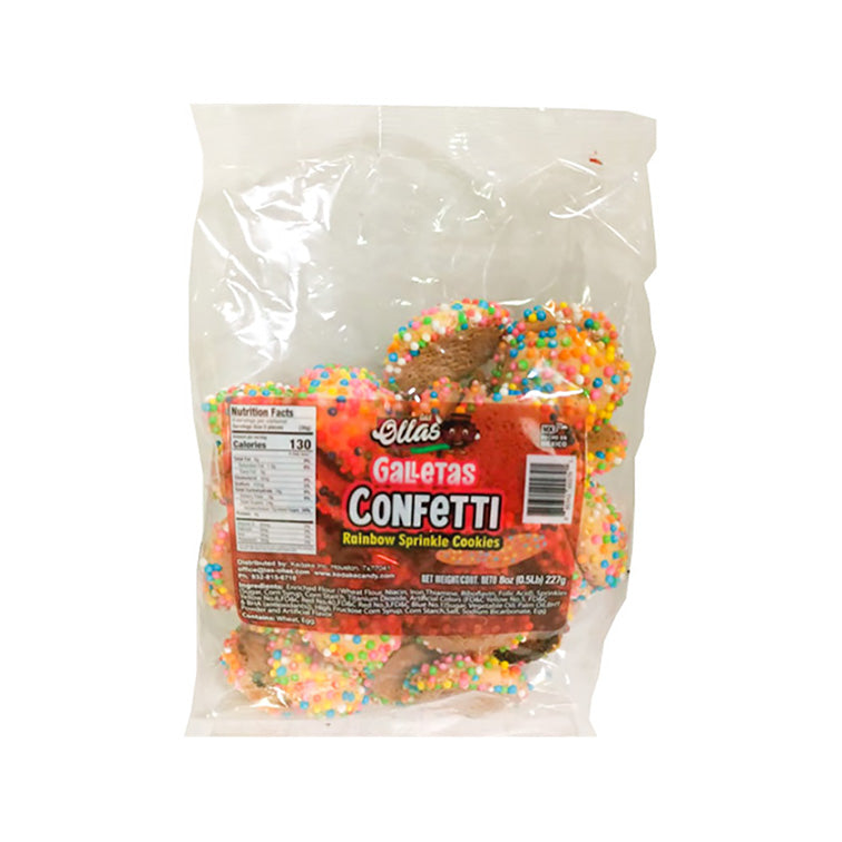 Las Ollas confetti cookies 1/8 oz.