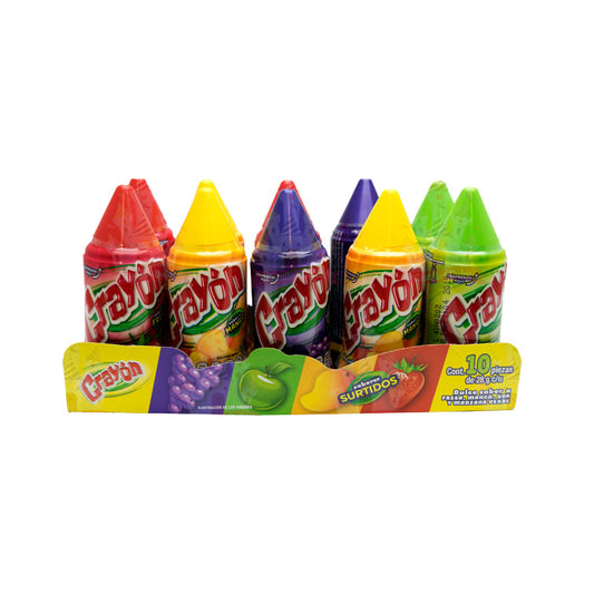 Lorena Crayon Surtido 1/10 ct.